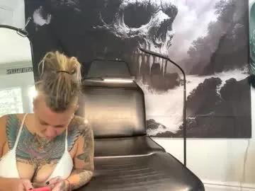 amberneddie — #tattooed #couple #natural #natural #nicetits #leather #fetish