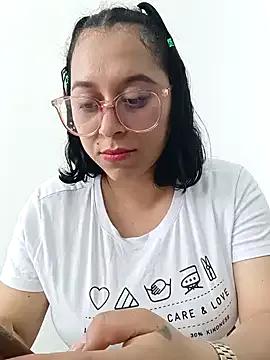 Caroline-17 — Having my friend suck my tits at work