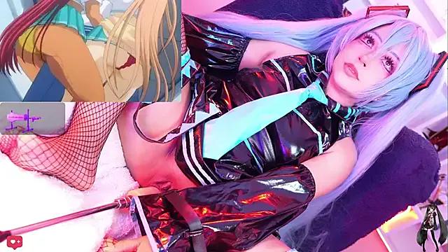 soffy_garcia — spit+slap in the tits of Nesuko